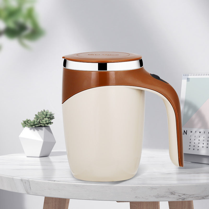 BatiMagnet | Taza de Café con Batidora Automática