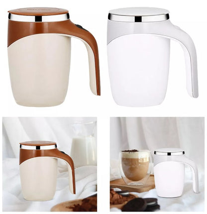 BatiMagnet | Taza de Café con Batidora Automática