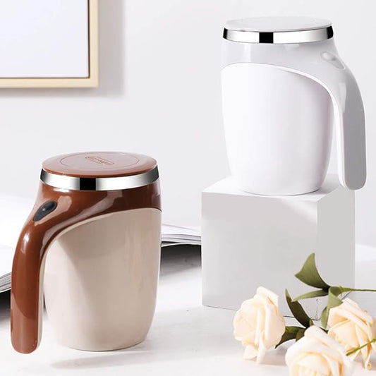 BatiMagnet | Taza de Café con Batidora Automática